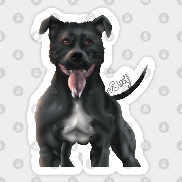 Good Puppy Sticker by CelticWolf55